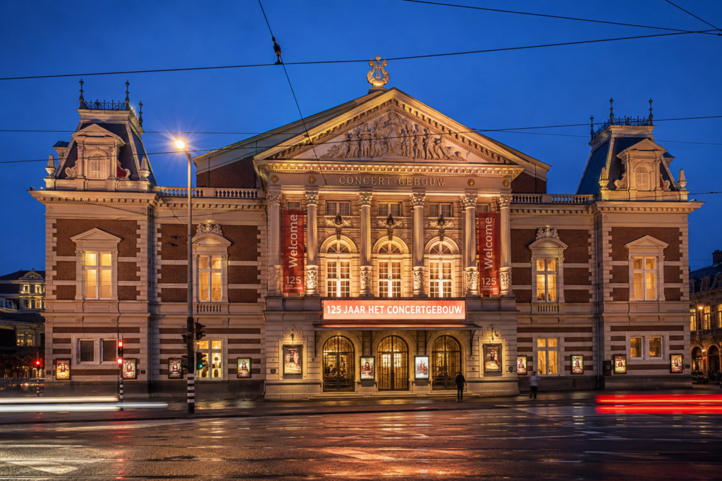 evenementen vervoer concert gebouw amsterdam