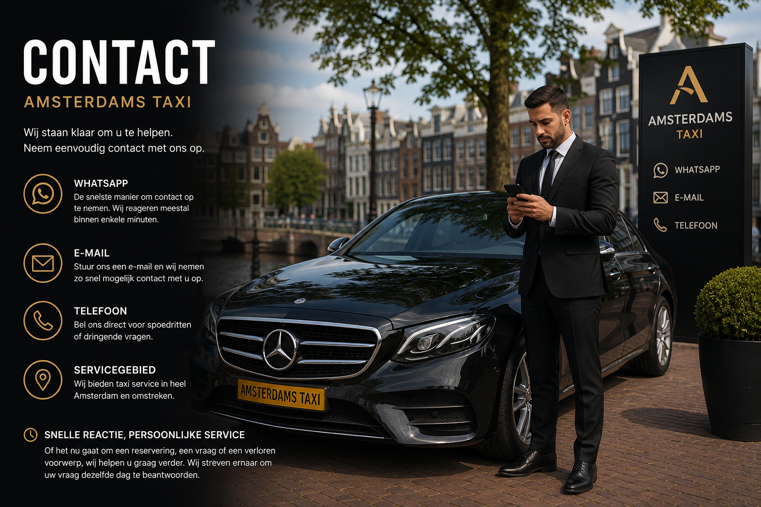 contact amsterdams taxi