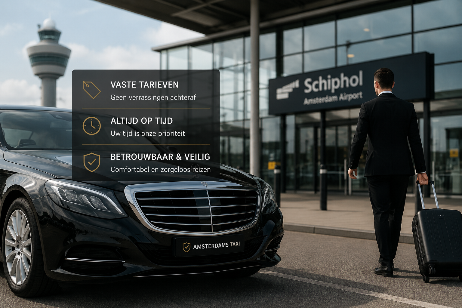 vaste taxi tarieven amsterdams taxi