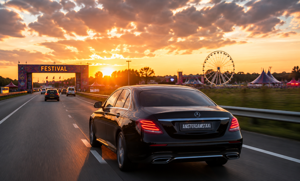 taxi naar juw festival reserveren